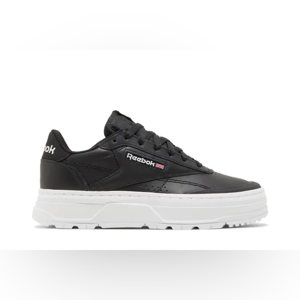REEBOK club c double geo black size 8.5